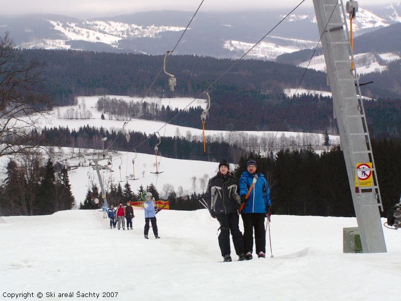 SKI AREL ACHTY - VYSOK NAD JIZEROU