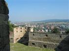 Severn vyhldka, zejm mstem pvodn kaple - vhled na novou st Boskovic, Mal Han, Drahansk vrchovina 
(klikni pro zvten)