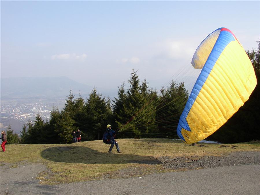 Velký Javorník - ideální místo pro paragliding v Beskydech