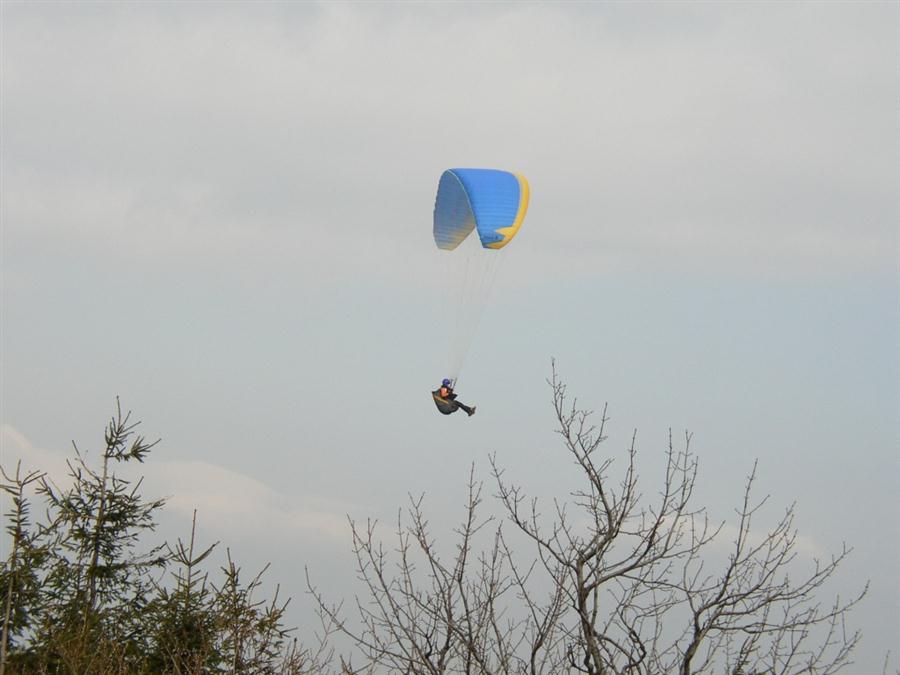 Velký Javorník - Paragliding