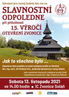 Slavnostn odpoledne pi pleitosti 15. vro oteven Zvonice