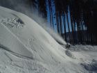 Ski areál Bílá - Příprava terenních muld pro snowpark 
(klikni pro zvětšení)