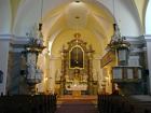 Kostel sv. Martina - interir 
(klikni pro zvten)