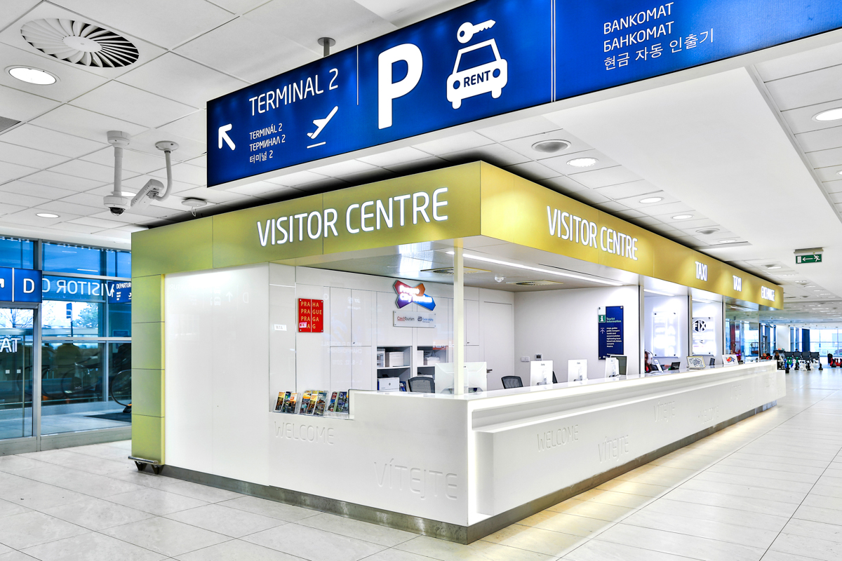 TURISTICK� INFORMA�N� CENTRUM - LETI�T� V�CLAVA HAVLA - TERMIN�L 2