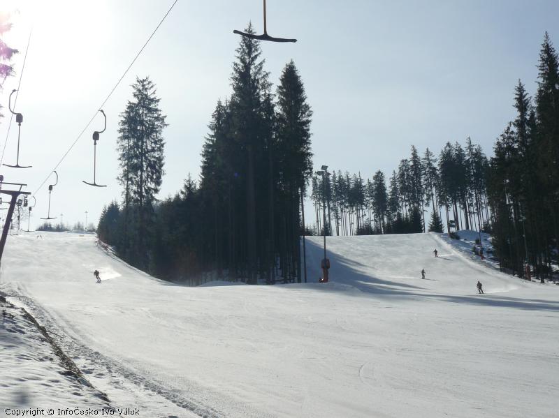 Ski arel Bl - Sever - modr a zelen