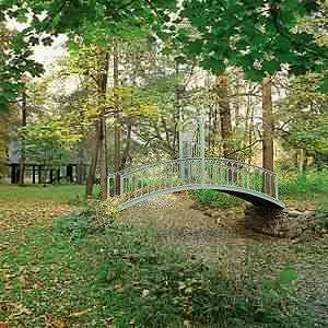 Mostek v zmeck zahrad