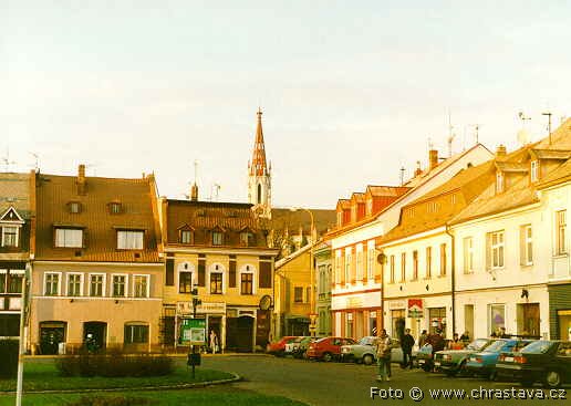 N�m�st� 1. m�je - pohled od radnice