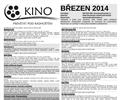 Program kina na b�ezen 2014
