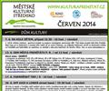 Kulturn� program na �erven 2014
