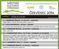Kulturn� program na �ervenec 2014