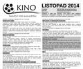 Program kina na listopad 2014