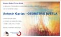 Derni�ra v�stavy Anton�n Gavlas - Geometrie sv�tla