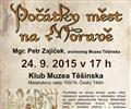 Po��tky m�st na Morav�