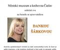 Beseda se spisovatelkou DANKOU RKOVOU