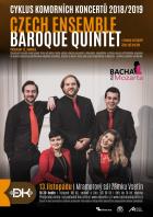 Cyklus komorních koncertů - Czech Ensemble Baroque Quintet
