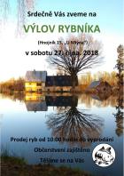 Výlov rybníka