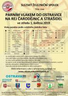 Parním vlakem do Ostravice na rej čarodejnic a strašidel