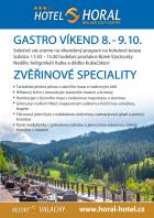 Gastro vkend - zvinov hody